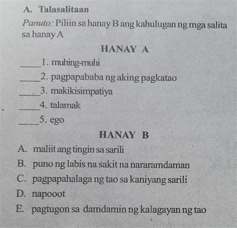 NILULUSTAY (Tagalog).